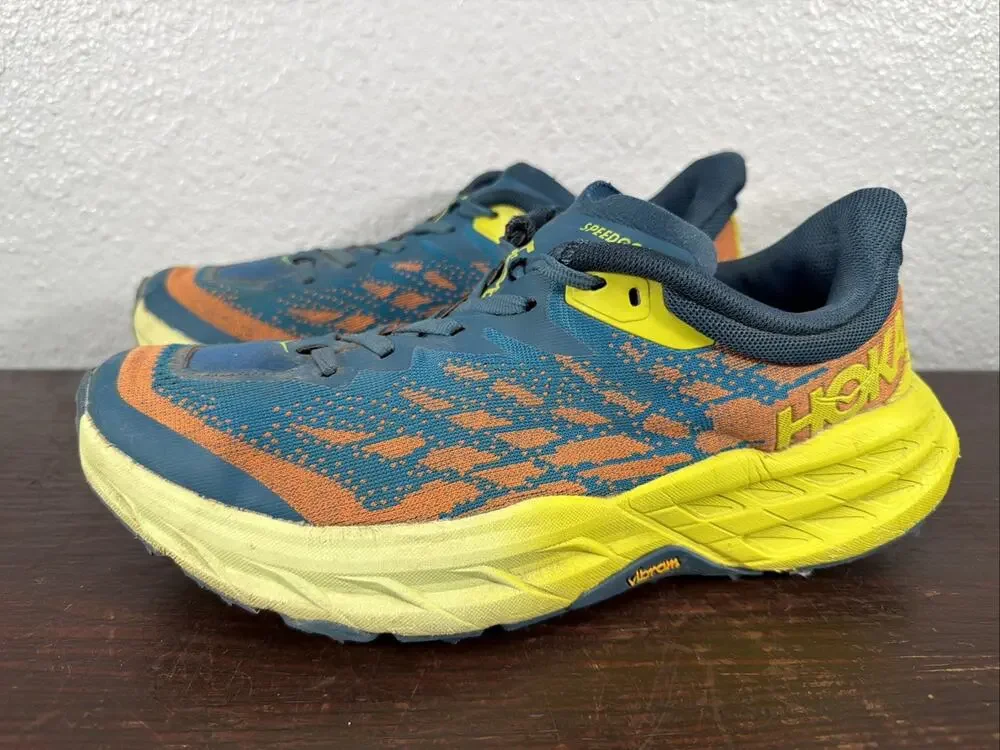 Hoka One Speedgoat 5 Men's Size 7 D Trail Running Shoes Sneakers 1123157 BCEP